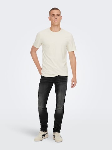 Coupe slim Jean 'Loom' Only & Sons en gris