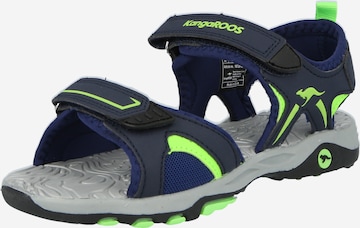 KangaROOS Sandals & Slippers 'Mont' in Blue: front