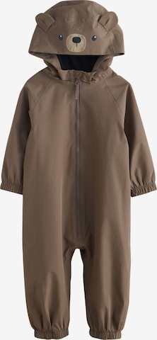 Next Funktionsanzug in Braun: Vorderseite