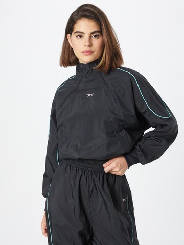 Veste mi-saison Reebok en noir : devant