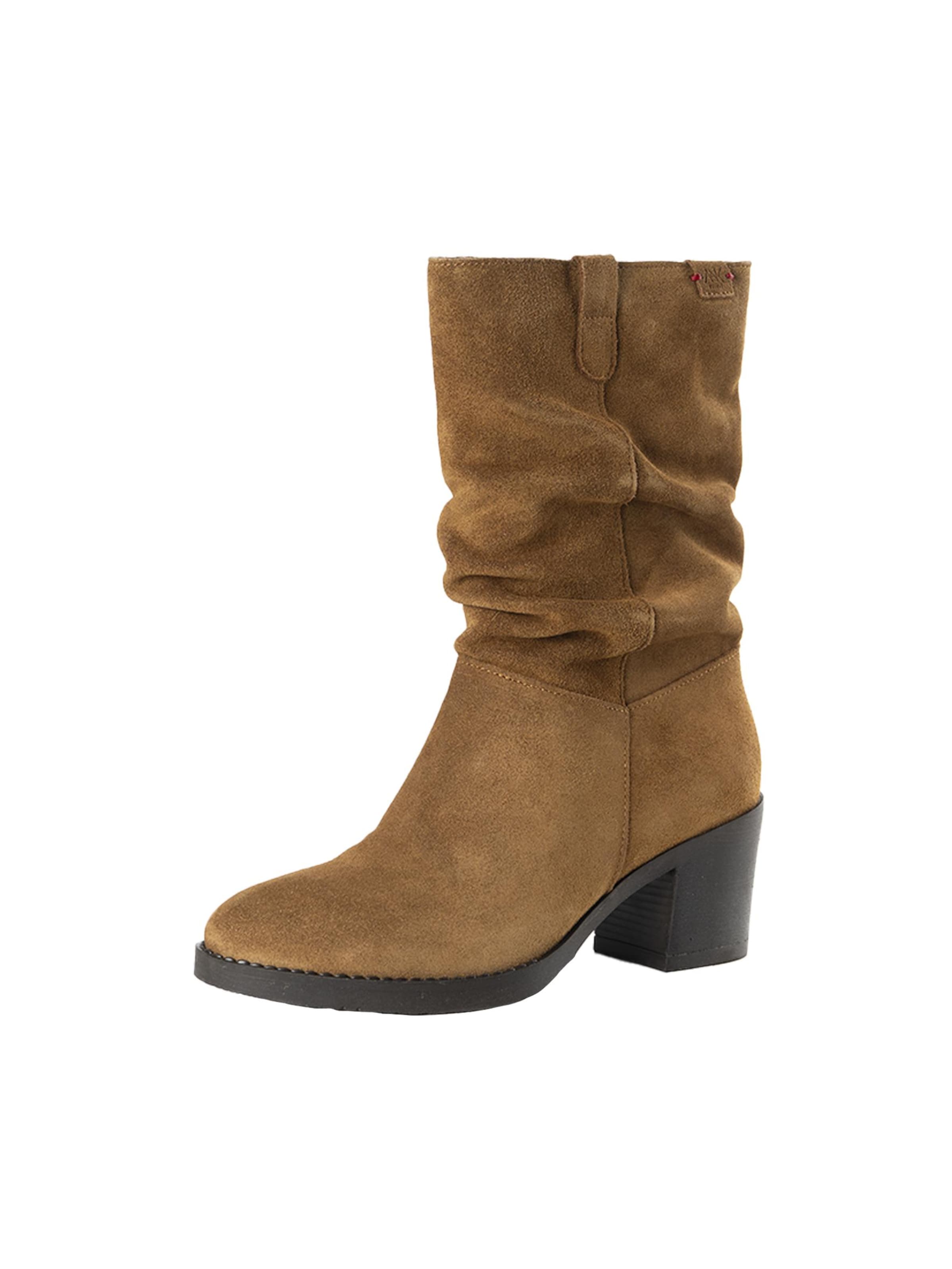 ANK Select Boots in Brown: front