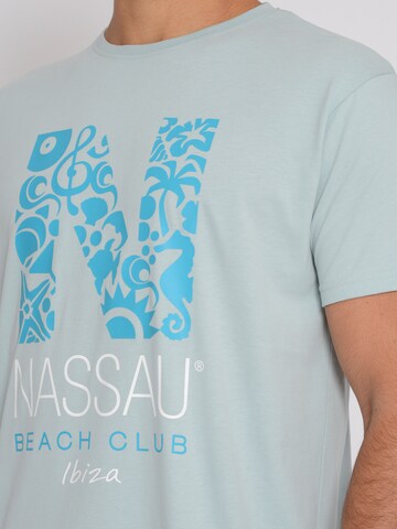 NASSAU Beach Club Shirt in Blau
