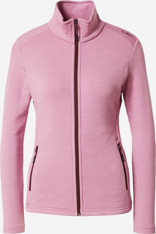 CMP - Chaqueta polar funcional en rosa: frente