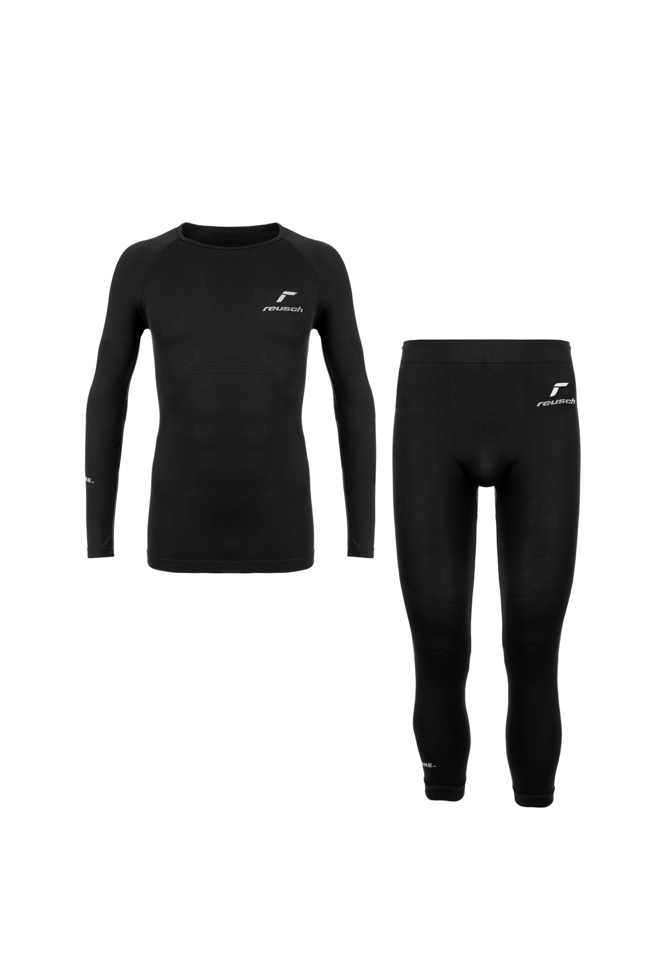 REUSCH Tracksuit in Black: front
