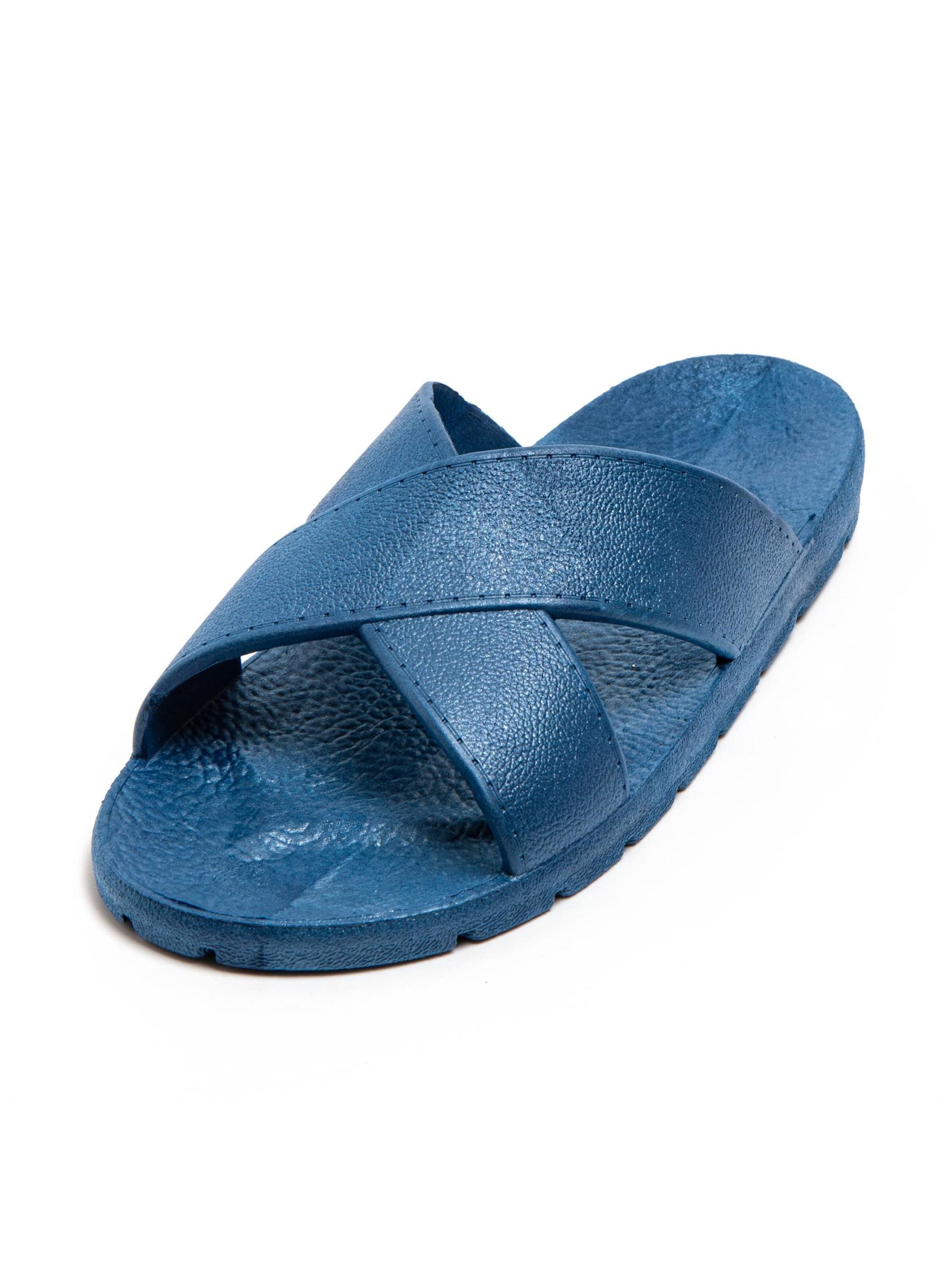 Zoccoletto 'Loopz' di Brasileras in blu