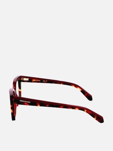 FERRAGAMO - Gafas de sol 'Ferragamo SF3010 Opaline burgundy/red tortoise 52/19/140 WOMAN Eyewear Frame' en rojo