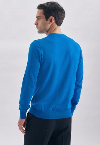 SEIDENSTICKER Sweater 'Schwarze Rose' in Blue