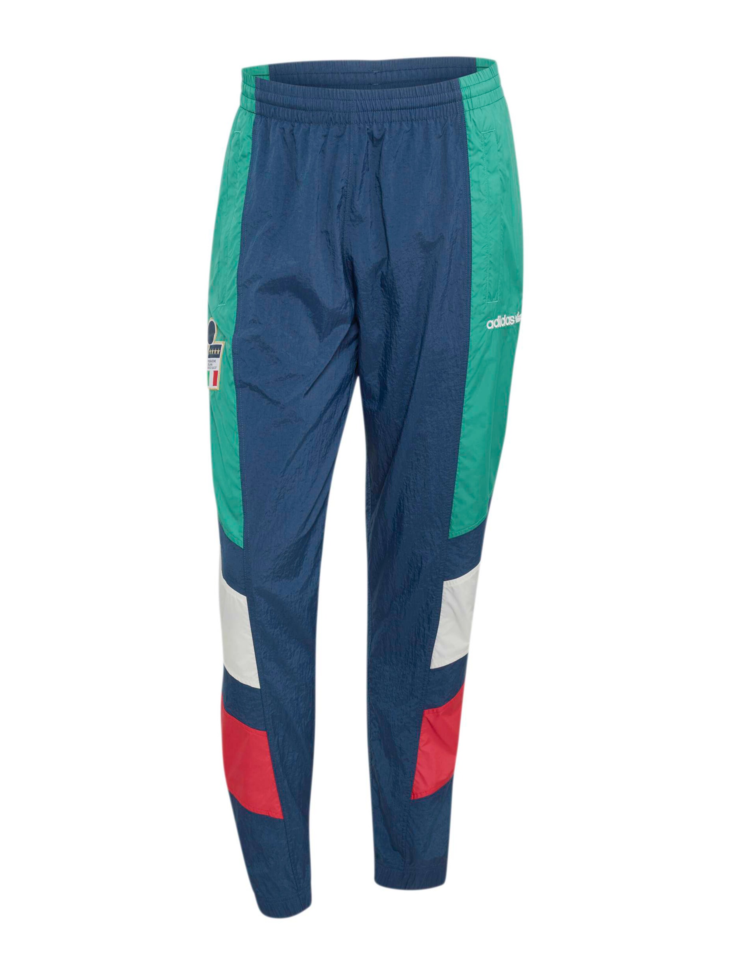 ADIDAS PERFORMANCE Παντελόνι φόρμας 'FIGC EQT' σε XS-S σε ναυτικό μπλε / πράσινο / κόκκινο / λευκό, Άποψη προϊόντος
