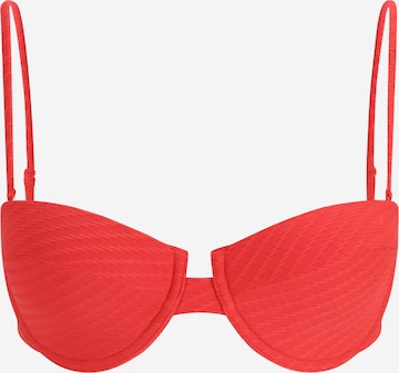 Hauts de bikini 'KAJA' ONLY en rouge : devant