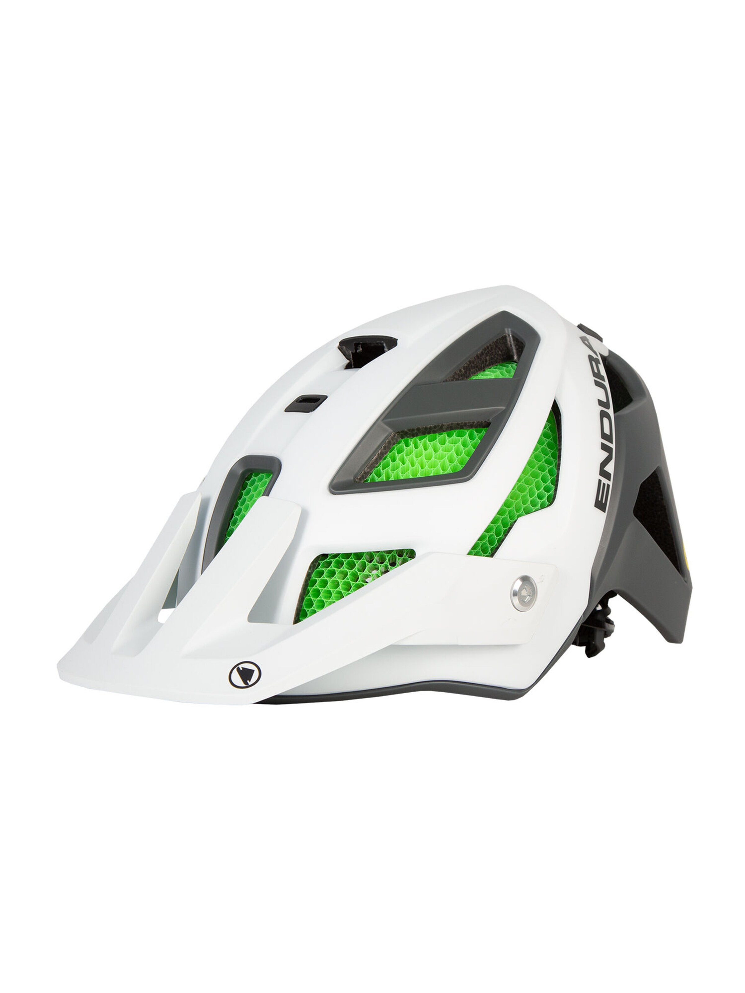 ENDURA Radhelm in Weiß: Vorderseite