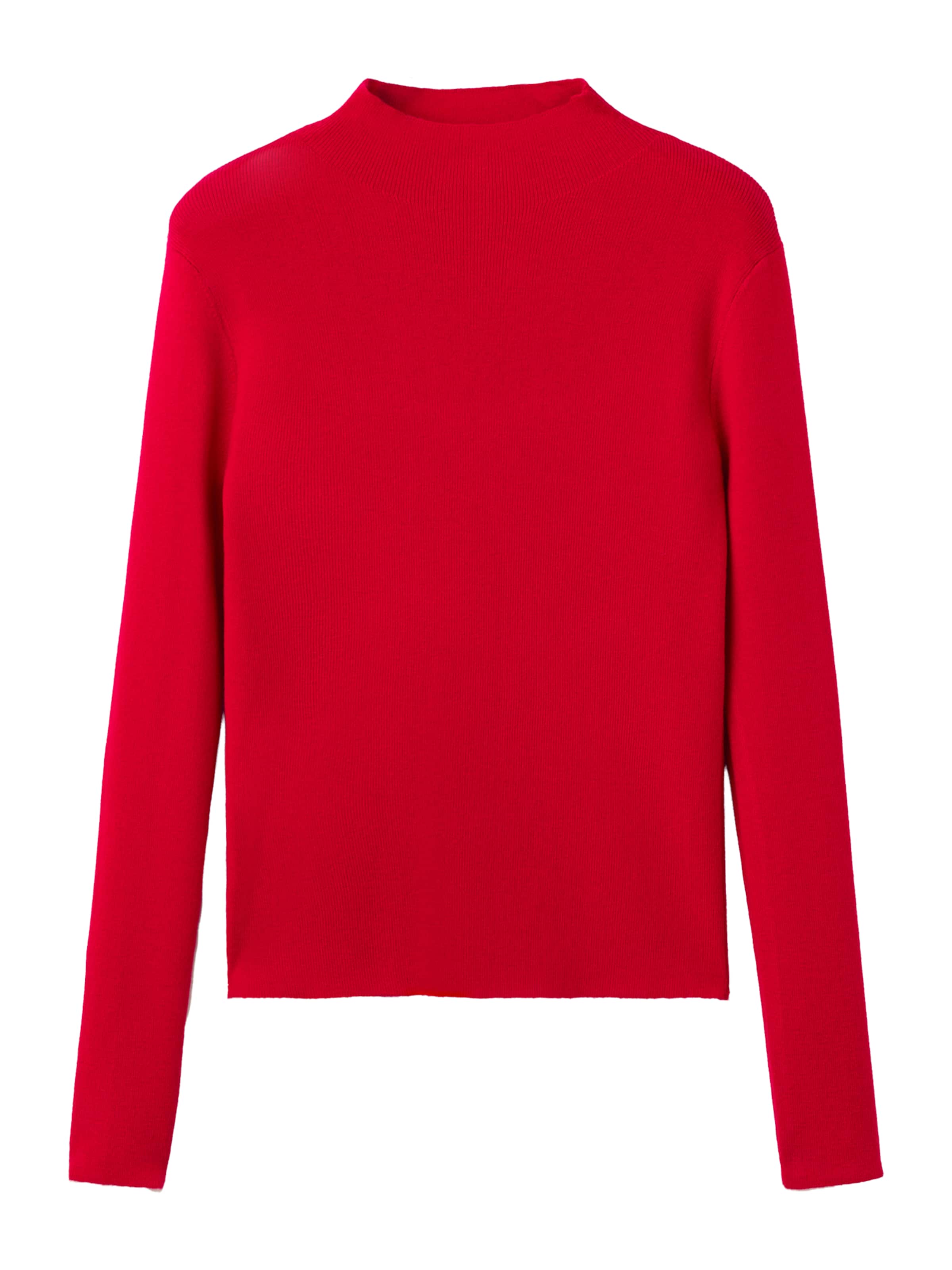 Pull-over 'HIELO' MANGO en rouge : devant