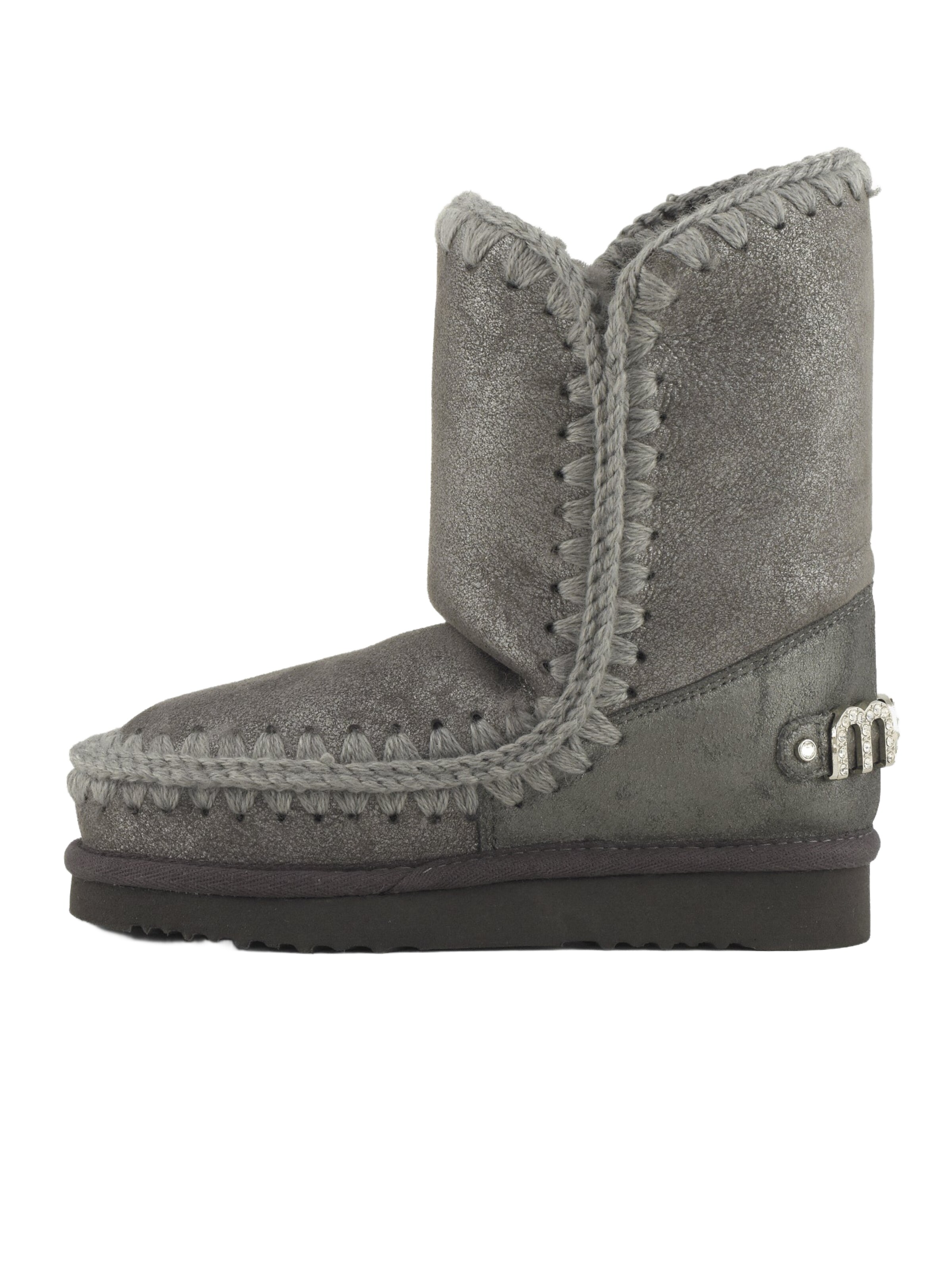 Boots 'Eskimo 24' di MOU in grigio: frontale