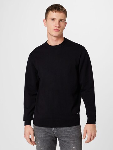 Calvin Klein Sweater in Black: front