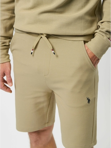 U.S. POLO ASSN. regular Bukser 'Malik' i beige