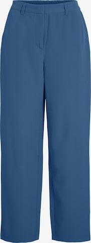 VILA Loose fit Chino Pants 'KAMMA' in Blue: front