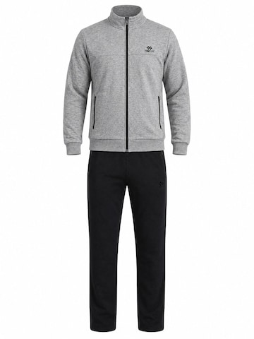 Survêtement Tommy Life en gris : devant
