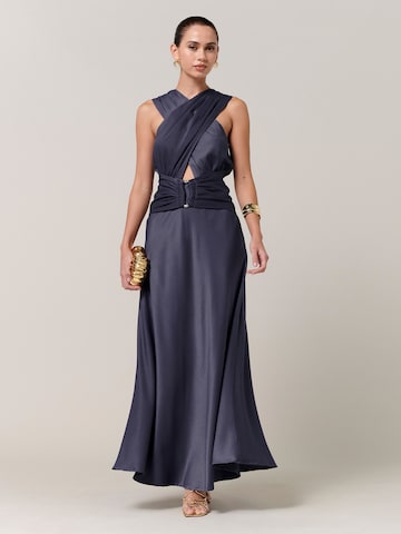 Rochie de seară 'Clover' de la Sável pe albastru