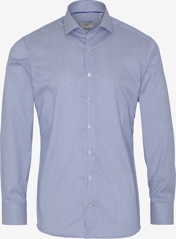 ETERNA Slim fit Business Shirt in Blue: front