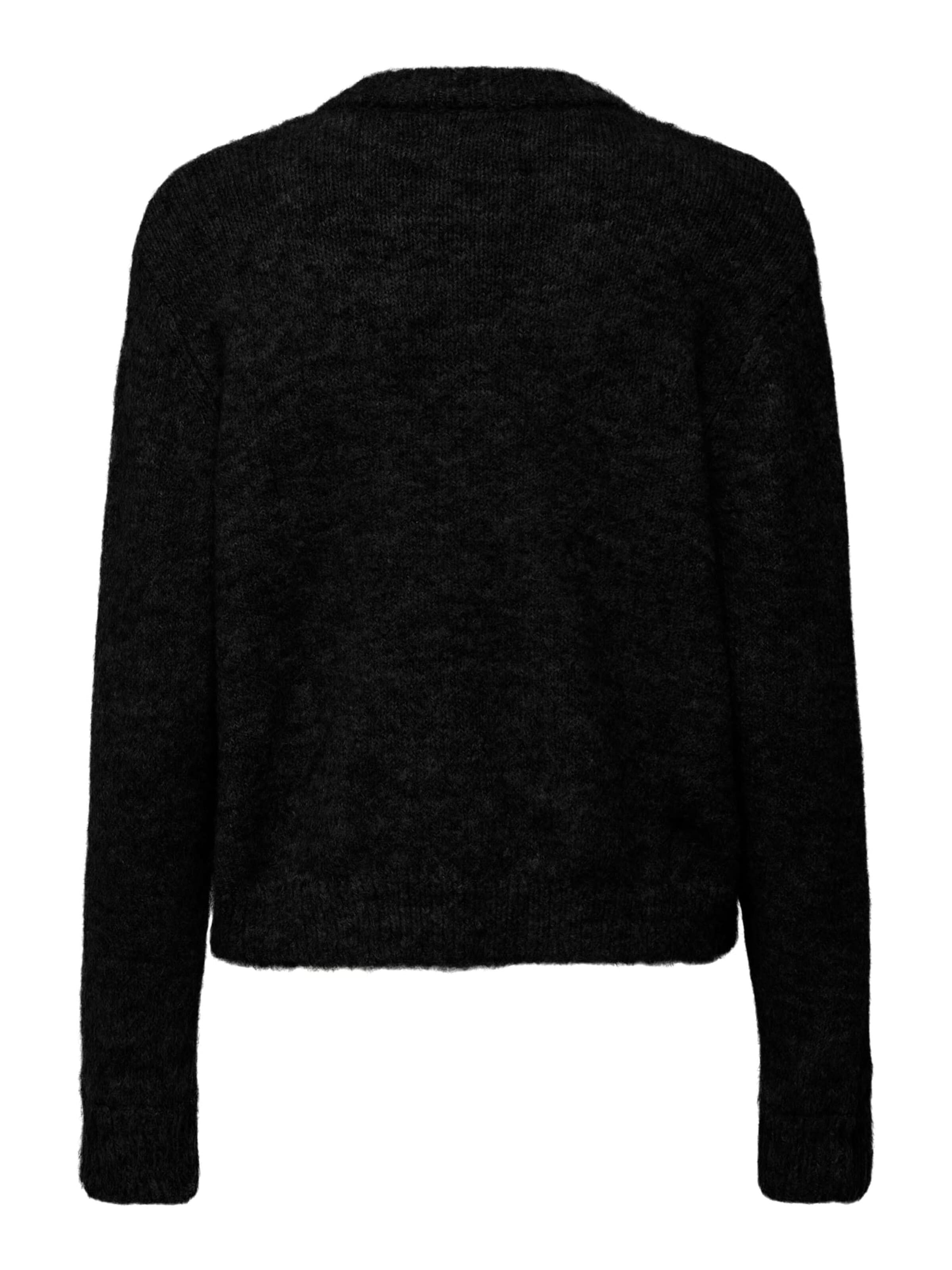 ONLY Gebreid vest 'maggie' in Zwart