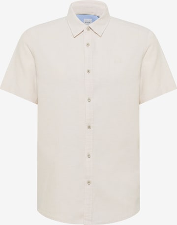 MUSTANG Button Up Shirt 'Berkeley' in Brown: front