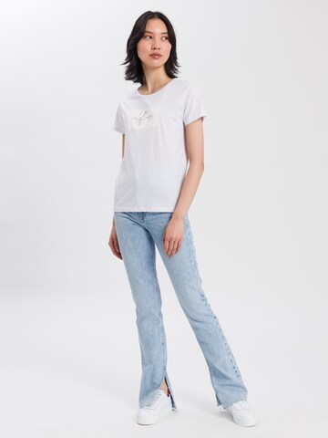 Cross Jeans Shirt '55804' in Weiß