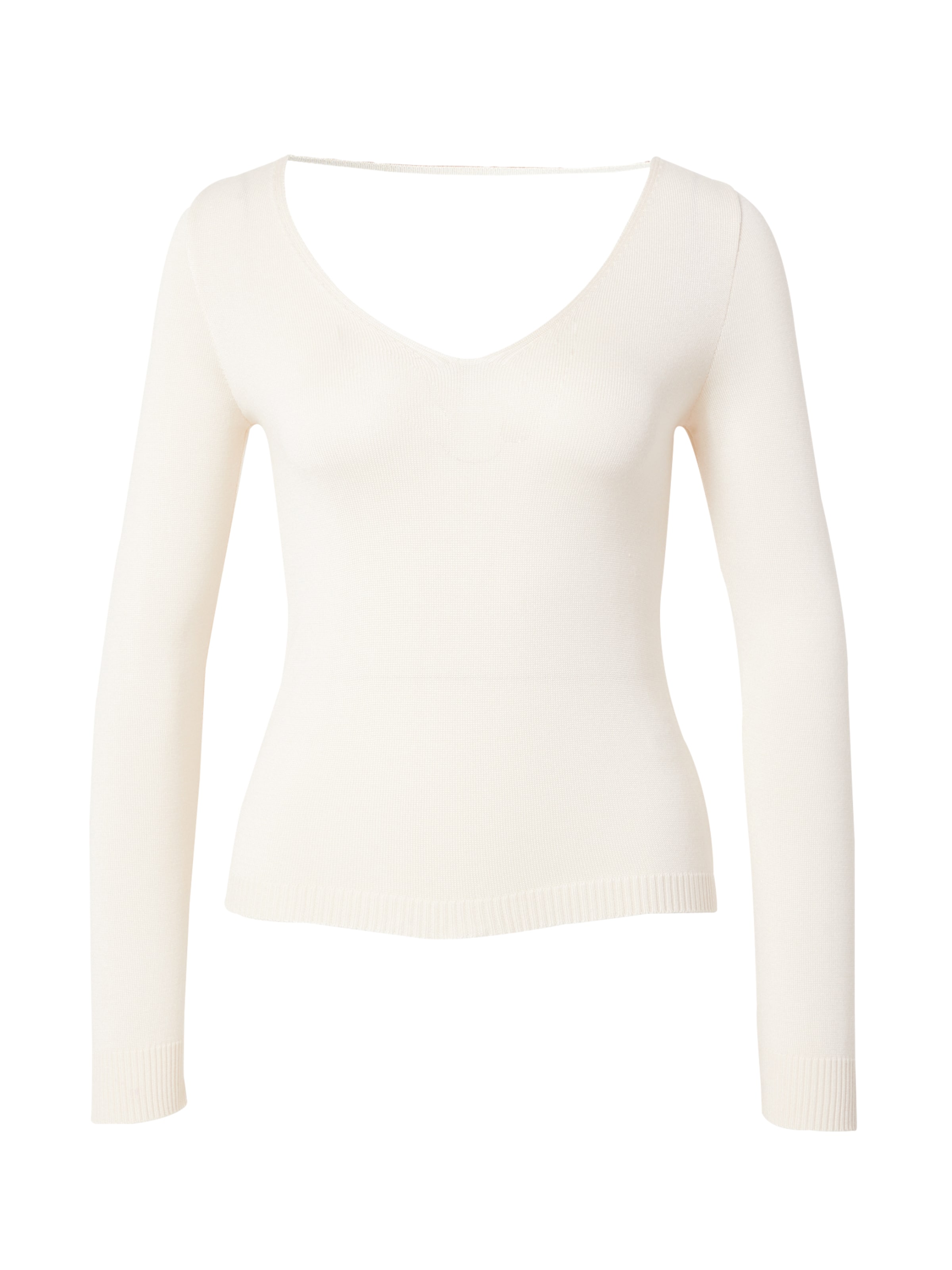 A LOT LESS - Jersey 'Esther' en beige: frente