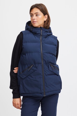 Gilet 'Paula' North Bend en bleu : devant