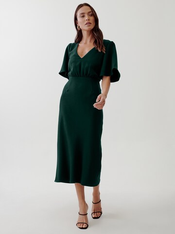 Tussah Dress 'KATH' in Green