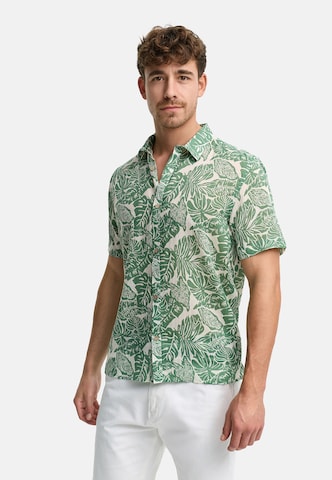Coupe regular Chemise ' Malve ' INDICODE JEANS en vert