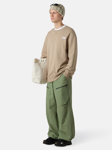 THE NORTH FACE Sweatshirt 'Essential Lite Crew' in Beige