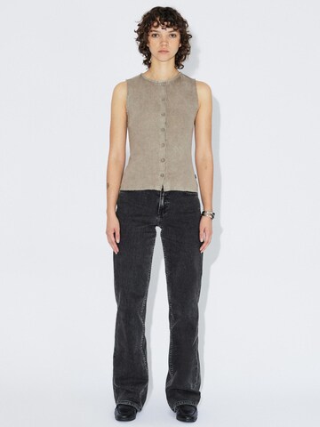Dr. Denim Bodywarmer 'Lilja' in Beige