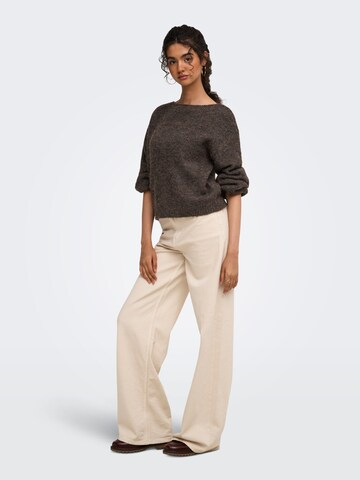 ONLY Pullover 'ONLFreja' in Braun
