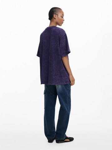 Desigual T-shirt i lila