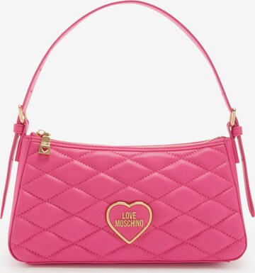 Love Moschino Handbag in Pink: front