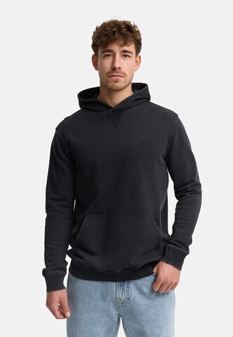 INDICODE JEANS Sweatshirt 'Elimah' in Zwart: voorkant