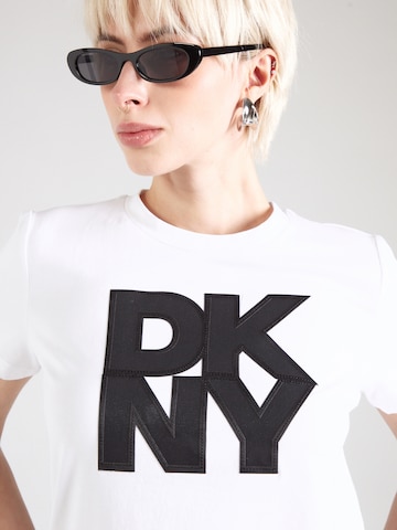 DKNY Μπλουζάκι σε λευκό