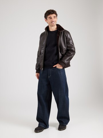 Sweat-shirt Abercrombie & Fitch en noir