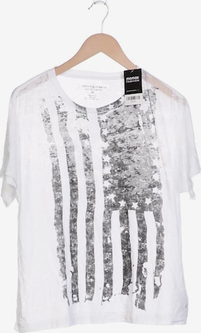 DENIM & SUPPLY Ralph Lauren T-Shirt M in Weiß: predná strana