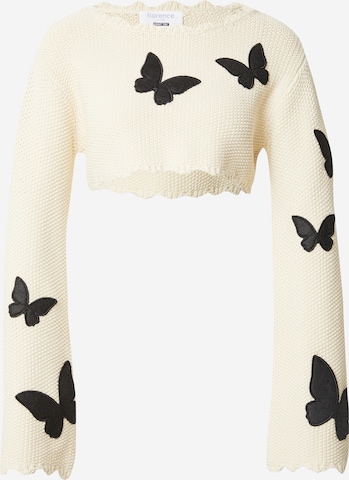 florence by mills exclusive for ABOUT YOU Sweater 'Sandcastles' in Beige: front