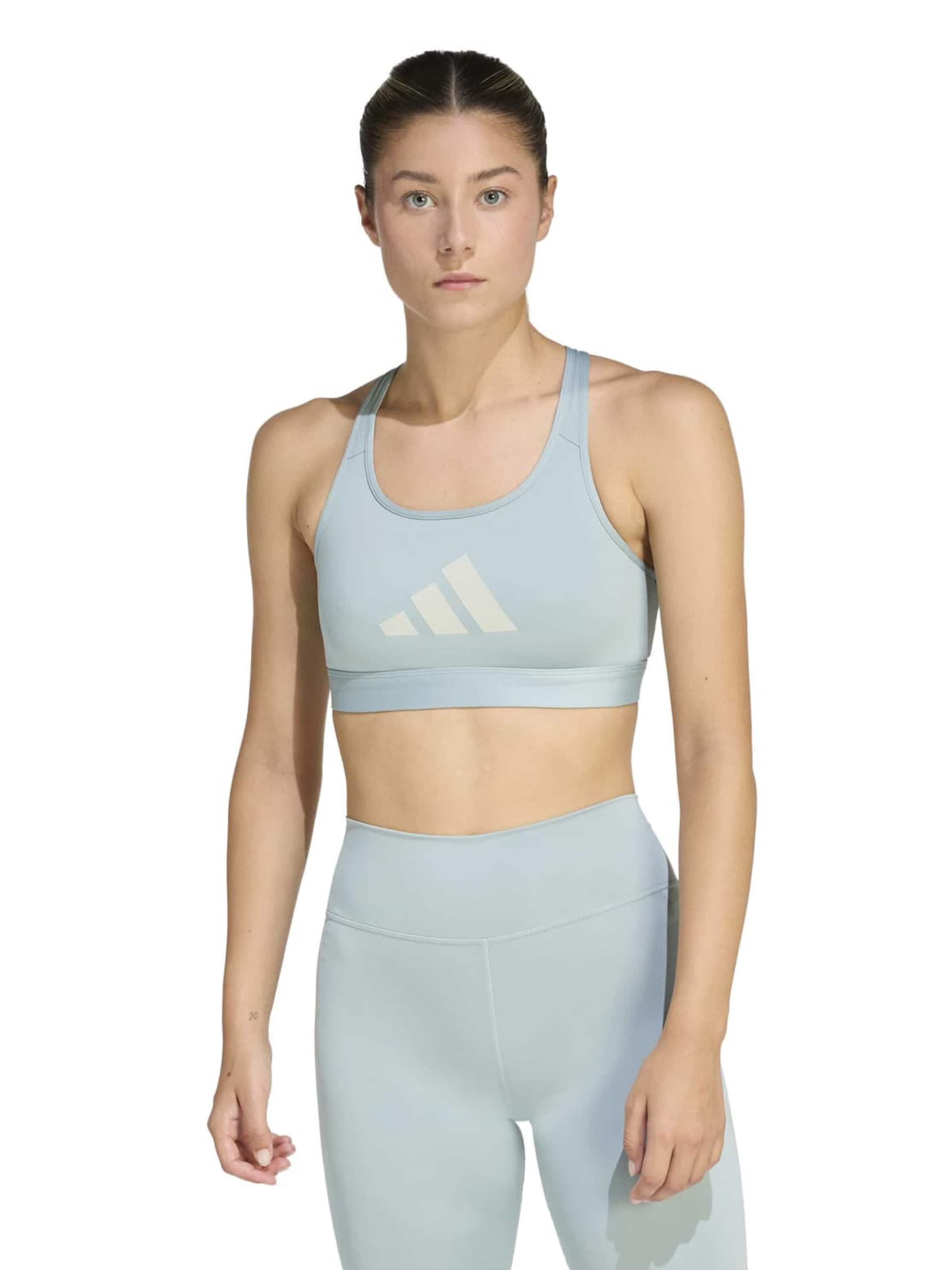 Bustier Soutien-gorge de sport 'PWRCT' ADIDAS PERFORMANCE en vert : devant