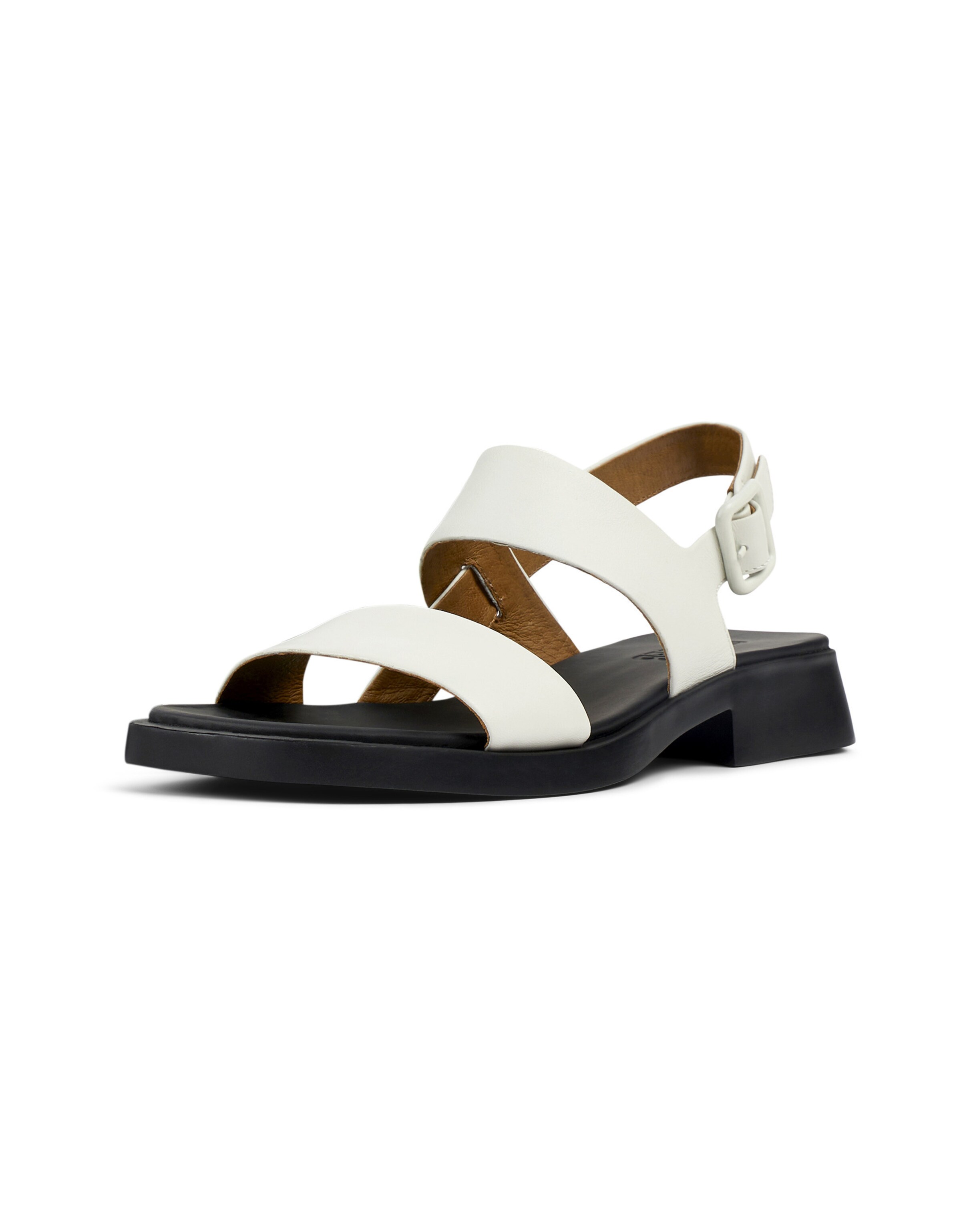 CAMPER Sandale &#x27;Dana&#x27; in Weiß: Vorderseite