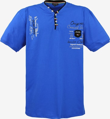 Lavecchia Shirt 'LV-2042' in Blau: Vorderseite