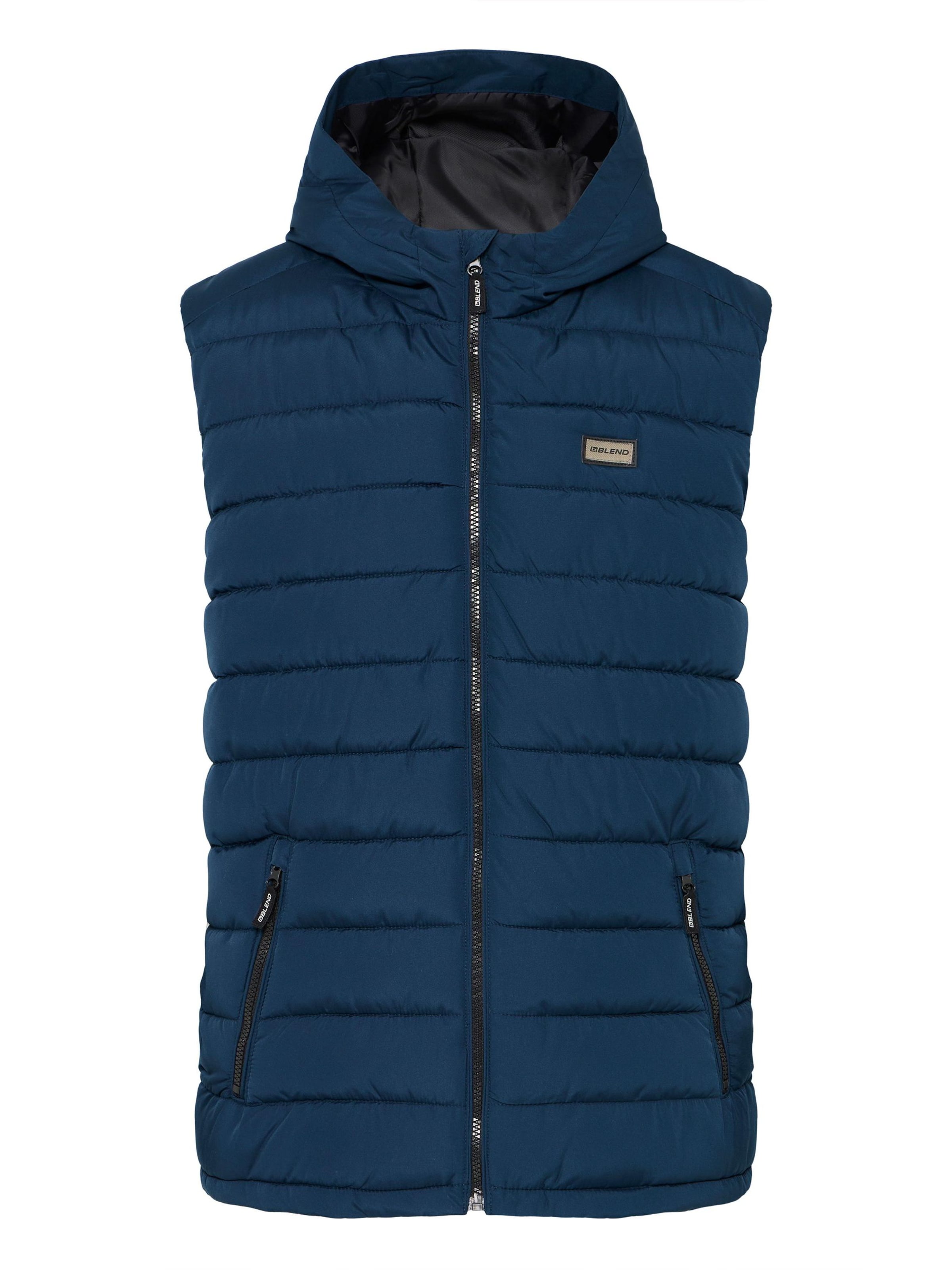BLEND Steppweste ' BHMelai ' in Blau: Vorderseite