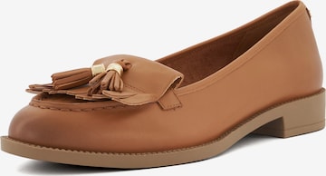 Dune LONDON Slipper 'GRANTHAMS' – hnědá: přední strana