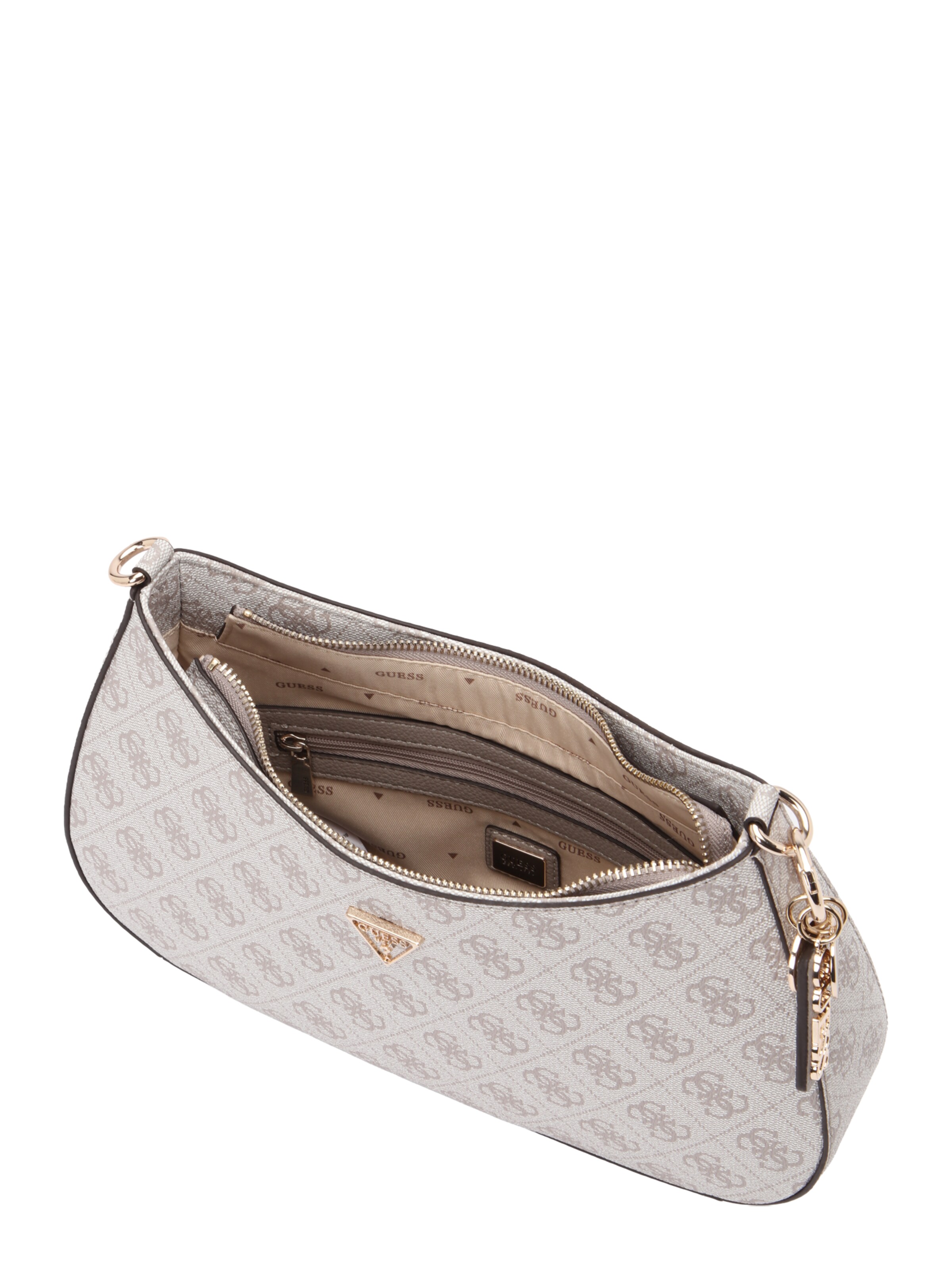 GUESS Τσάντα ώμου 'Noelle II' σε μπεζ