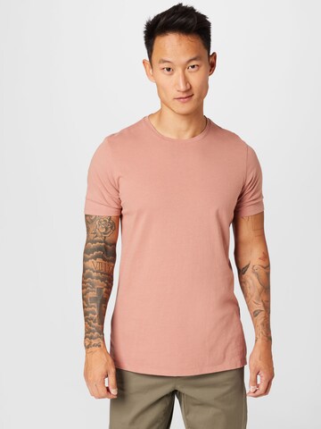 rozā Juvia T-Krekls: no priekšpuses