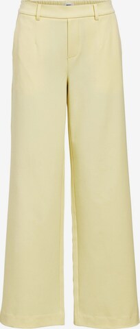 OBJECT Wide leg Pants 'Lisa' in Yellow: front