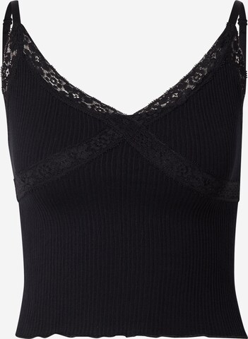 BDG Urban Outfitters Top – černá: přední strana