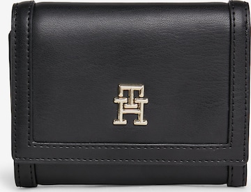 TOMMY HILFIGER Wallet 'City' in Black: front