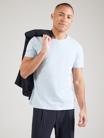 QS Koszulka w kolorze niebieski: przód